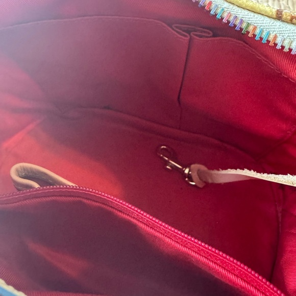 Vintage Y2K Dooney & Bourke Ice Cream/ Popsicles Shoulder Bag, Rainbow Zip🍦 - Picture 11 of 13